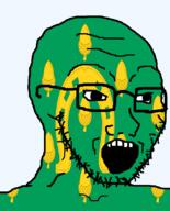 british england flag flag:rutland glasses hair horseshoe looking_to_the_right open_mouth rutland soyjak stubble teeth united_kingdom variant:soyak // 644x800 // 113.7KB