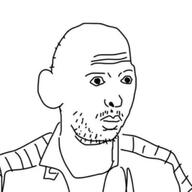 andrew_tate closed_mouth clothes ear soyjak stubble variant:unknown // 640x640 // 32.2KB