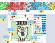 animated arm flag flag:ukraine glasses hand hands_up libleft multiple_soyjaks mustache npc open_mouth political_compass reddit reddit_moment right_wing soyjak stubble text upvote variant:a24_slowburn_soyjak variant:excited_soyjak variant:soyak // 1200x931 // 23.1MB