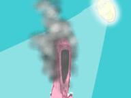 2soyjaks bloodshot_eyes blue_background burning crying glasses large_eyebrows pink_skin smile smoke soyjak stretched_mouth stubble subvariant:wholesome_soyjak sun sunburn variant:gapejak variant:soyak // 1600x1200 // 683.7KB