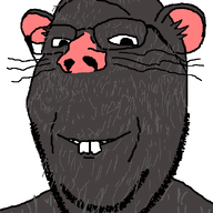 animal buck_teeth ear glasses grey_skin rat rodent smile snout soyjak stubble subvariant:wholesome_soyjak variant:gapejak whisker // 600x800 // 33.2KB