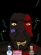 Warrior-Z(user) award drool esl fnf_pedo god_of_war hello_my_name_is_(sticker) kratos ominous stinky subvariant:chudplier variant:markiplier_soyjak zero_good_posts_made // 600x800 // 60.9KB