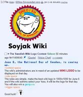 soy contest logo pinned_post post soyjak_wiki swedish_wiki_logo_contest variant:impish_soyak_ears wiki_logo // 458x534 // 68.7KB