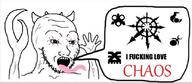 chaos chaos_cultist chaos_star chaos_undivided claw crab_claw cultist horn khorne mutant nurgle primordial_annihilator slaanesh soyjak tongue tzeentch undivided variant:soyak waow warhammer wojak // 830x360 // 47.8KB
