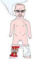 animal balding bird country eagle flag flag:greater_poland full_body glasses greater_poland hair naked nazism nsfw penis poland polish_text quote skinhead small_penis soyjak speech_bubble speech_bubble_empty subvariant:chudjak_front subvariant:obsessedchud swastika text transparent underpants variant:chudjak voivodeship white_skin // 1092x1911 // 119.8KB