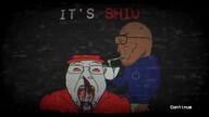 2soyjaks angry award beard blood brown_skin coffee crying drinking euromutt european european_union five_nights_at_cobson's flag flag:european_union glasses half_open_mouth mcdonalds murder music mutt open_mouth piss red_eyes shitskin shiv star_(symbol) straw subvariant:euromutt subvariant:sideplier sweater variant:bernd variant:markiplier_soyjak video visor // 1280x720, 16.9s // 6.1MB