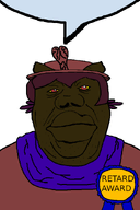 award big_lips brain cat_ear faggot jimbo_(namefag) meta:namefags nigger niko_(oneshot) oneshot purple_hair red_eyes retard retarded scarf shitskin speech_bubble speech_bubble_empty text tiny_brain variant:alicia white_background yellow_sclera // 590x884 // 39.9KB