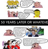 black_skin blond blue_eyes china chinksectoid clothes communism cone_hat construction_worker fat flag:nazi_germany flag:transgender_pride_flag flag:united_states fries hard_hat hat mcdonalds nas:twink nas:wojak nazism nigger pepsi subvariant:chudjak_amerimutt subvariant:chudjak_front subvariant:impish_amerimutt subvariant:muscular_chud subvariant:waow swastika tranny united_states variant:a24_slowburn_soyjak variant:chudjak variant:impish_soyak_ears variant:soyak waow white_skin xi_jinping yellow_skin // 1227x1250 // 611.9KB