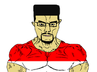 beard buff flag:indonesia glasses indonesian looking_at_you subvariant:chudjak_front subvariant:muscular_chud variant:chudjak // 898x671 // 14.2KB
