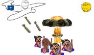 airplane bird bloodshot_eyes bomb bomber bombing cap clothes communism country crying eagle flag glasses hair hanging hat lipstick logo looking_at_you multiple_soyjaks mushroom_cloud nato open_mouth patch pink_hair rope serbia smile socialism soyjak star stubble subvariant sun symbol teeth template text tongue tranny white_skin yellow_teeth yugoslavia // 1016x595 // 216.3KB