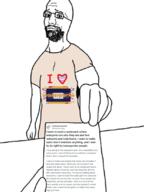 clothes glasses reddit smug soyjak stubble text tranny variant:bartender waterpark watersissy // 620x827 // 221.6KB