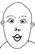 big_lips closed_mouth coal forced_meme lips meta:op_here_i_forgot_to_mention_that_i'm_trans meta:op_is_a_fat_retarded_nigger meta:unfunny_garbage neutral no_iris not_a_fucking_soyjak not_a_soyjak variant:vlodson white_background white_skin // 416x640 // 114.2KB