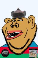 amerimutt azerbaijan brown_skin clothes ear flag flag:azerbaijan mutt open_mouth roach soyjak stubble subvariant:impish_amerimutt sweden variant:impish_soyak_ears // 598x900 // 148.7KB