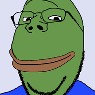 closed_mouth clothes frog glasses green pepe smile soyjak stubble subvariant:wholesome_soyjak variant:gapejak // 597x800 // 38.4KB