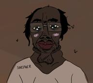blush bug fly hindu junibooru_(namemierda) meta:op_took_a_selfie_of_xerself pajeet pronouns shitskin tranny tranny_artstyle variant:chudjak // 3525x3147 // 1.2MB