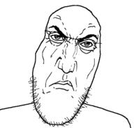 glasses punisher_face stubble variant:poopniger white_background white_skin // 640x613 // 57.7KB