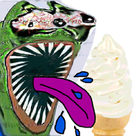 amphibian animated frog ice_cream licking nas:pepe open_mouth pepe pepe_the_frog saliva spit subnas:hungrytas teeth tongue tongue_out // 700x708 // 283.5KB