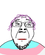 animated ext=gif glasses pink_hair stubble tranny transgender_flag troon variant:bernd // 500x620 // 1.2MB