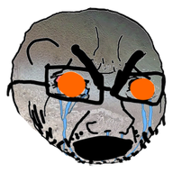 crying ear glasses moon neptune open_mouth orange_eyes reddit solar_system soyjak space stubble thick_eyebrows triton variant:cryboy_soyjak // 550x550 // 343.3KB