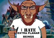 bugbear dnd eberron goblinoid_hyperwar punisher_face subvariant:science_lover variant:markiplier_soyjak // 1545x1080 // 1.5MB