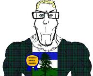biggest_aryan_award blond blue_eyes buff cascadia chud northwest_front soyjak trend:aryan // 448x366 // 48.5KB