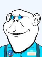 clothes entiral_(user) opposite subvariant:henry suspenders tinted_glasses variant:impish_soyak_ears zartycuck // 699x940 // 47.6KB