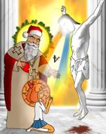 2soyjaks BRIMMIEST_COMMENTS_SECTION☣️☣️☣️_DO_NOT_ENTER☣️☣️☣️ aryan bishop blood christian_cross christianity christmas cloud cross crucifix gold halo heaven jesus marble mymy pillar praying red sacrifice saint saint_nicholas santa sonnenrad soyjak variant:chudjak variant:cobson // 1630x2048 // 3.2MB