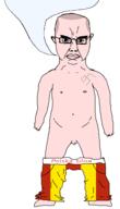 balding country flag flag:lodz full_body glasses hair lodz naked nazism nsfw penis poland polish_text quote skinhead small_penis soyjak speech_bubble speech_bubble_empty subvariant:chudjak_front subvariant:obsessedchud swastika text underpants variant:chudjak voivodeship white_skin // 1092x1911 // 55.2KB