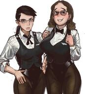 bowtie brimstone chris-chan coomer_artstyle glasses leggings smile tranny tuxedo variant:bernd variant:chudjak // 525x584 // 60.7KB