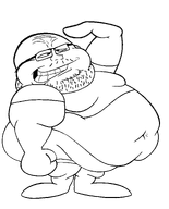 bald belly fat foot forehead_lines full_body glasses mustache nose obese salute smile stubble teeth teeth_showing template transparent_background variant:fattysden // 1428x1765 // 47.0KB