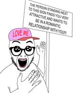 clothes glasses hat love oh_my_god_she_is_so_attractive sign soyjak stubble variant:abortion_lover // 794x960 // 118.8KB