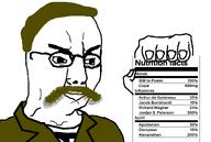 brown_hair chud clothes glasses mustache nietzsche nutrition_label suit variant:chudjak // 1290x870 // 96.1KB