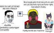 2soyjaks a10_eyes anime aryan bait brimstone catgirl cord crying hunky_twink_sex_machine meta:op_is_a_fat_retarded_nigger meta:op_loves_penis nusoicaca nusoicuck nusoishitskin queen_of_hearts satanism sharty shartychad shartyclitty shartycuck shitskin soinigger soyjak_party tranny trans_gf trans_girl trans_rights trans_rights_are_human_rights variant:alicia variant:chudjak // 1962x1189 // 823.8KB