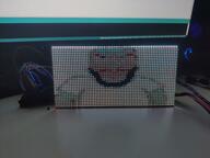 angry balding beard closed_mouth clothes esp32 fist glasses hair i_hate internet_is_leaking irl led_panel punisher_face red_skin soyjak subvariant:science_lover technology text tshirt variant:markiplier_soyjak // 4000x3000 // 2.0MB