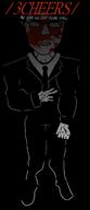 black_background black_clothing blood emo_hair glasses gradient my_chemical_romance shadow subvariant:unbotheredchud tuxedo variant:chudjak // 1098x2536 // 202.5KB