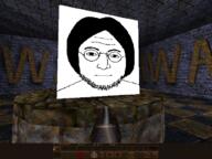 3d cube eyebrows forehead_lines glasses hair mouth_closed nose quake room soyjak stubble variant:lennonjak // 1024x768 // 134.1KB