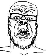 angry glasses open_mouth soyjak stubble variant:a24_slowburn_soyjak // 339x396 // 28.0KB