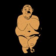 bronze_age_mindset bronze_age_pervert brown_skin closed_mouth colorful ear fat full_body soyjak statue stone stubble subvariant:alex variant:alicia venus_of_willendorf // 750x750 // 97.7KB