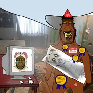 aberdeen aberdeens_pedo_of_the_year_award anthro awards body_pillow brapped_comment_section☣️☣️☣️_do_not_enter☣️☣️☣️ brimmiest_comments_section☣️☣️☣️_do_not_enter☣️☣️☣️ clothes computer fastest_brapped_up_post_⚠️⚠️⚠️ female furry hat hello_my_name_is_(sticker) lorna_(terrible_mouse) meta:namefags mouse series:esl_pedo_league shitskin speech_bubble subvariant:chudplier telegram terrible_mouse thub_(faggot) thub_(user) variant:markiplier_soyjak