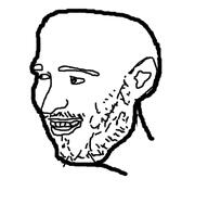 balding beard nose smile smug stubble variant:unknown // 400x392 // 29.4KB