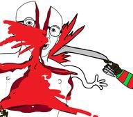 a_nightmare_on_elm_street blood claws ear freddy_krueger glasses gore open_mouth poop soyjak variant:turtlejak // 3968x3468 // 357.7KB
