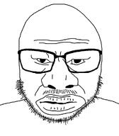 african_american beard big_lips dumb frown glasses nigger template variant:quanjak // 851x974 // 22.2KB