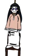 anti_soytan artist:shemmysloota biting_lip blue_eyes blush chair closed_mouth clothes cute female full_body glasses hair happy imminent_death imminent_suicide looking_at_you necklace noose rope smile suicide teeth variant:soytan white_background // 376x722 // 100.7KB