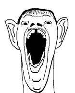 big_ears big_mouth eyebrows moustache open_mouth russia screaming teen variant:unknown // 512x629 // 36.5KB