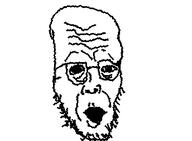 animated beard drawfag drawing meta:not_oc open_mouth soyjak variant:cobbert wigglypaint // 355x261 // 7.0KB