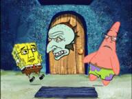 2soyjaks angry artist:toonsoy cartoon chudbob door glasses happy_merchant judaism patrick_star rug scared spongebob_squarepants squidward variant:chudjak variant:feraljak // 640x480 // 588.9KB