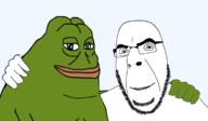 4chan along clothes frog frogcaca frognigger get green groyper hand happy hugging judaism peace pepe raid sharty splinter template thumbs_up variant:cobson // 1743x1019 // 273.6KB