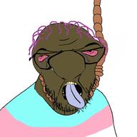 ack brown_skin brown_troonjak hanging purple_hair rope tranny // 1500x1500 // 191.1KB