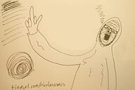 arm clothes drawing glasses hand hoodie middle_finger mustache open_mouth soyjak stubble variant:a24_slowburn_soyjak // 1000x668 // 73.4KB