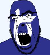 angry flag flag:tottori glasses hair japan looking_to_the_left open_mouth soyjak stubble teeth thick_eyebrows todofuken tottori transparent_background variant:cobson // 721x789 // 31.8KB